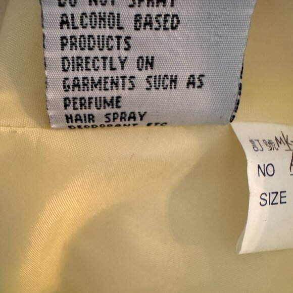 Vintage Rare 90s Exclusive Putros Couture Ball Gown 8 Gold Yellow Sequins Tulle - Picture 12 of 12